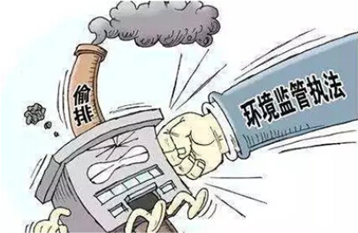 弄虛作假！某企廢氣收集管道“不連接”廢氣處理設(shè)施..