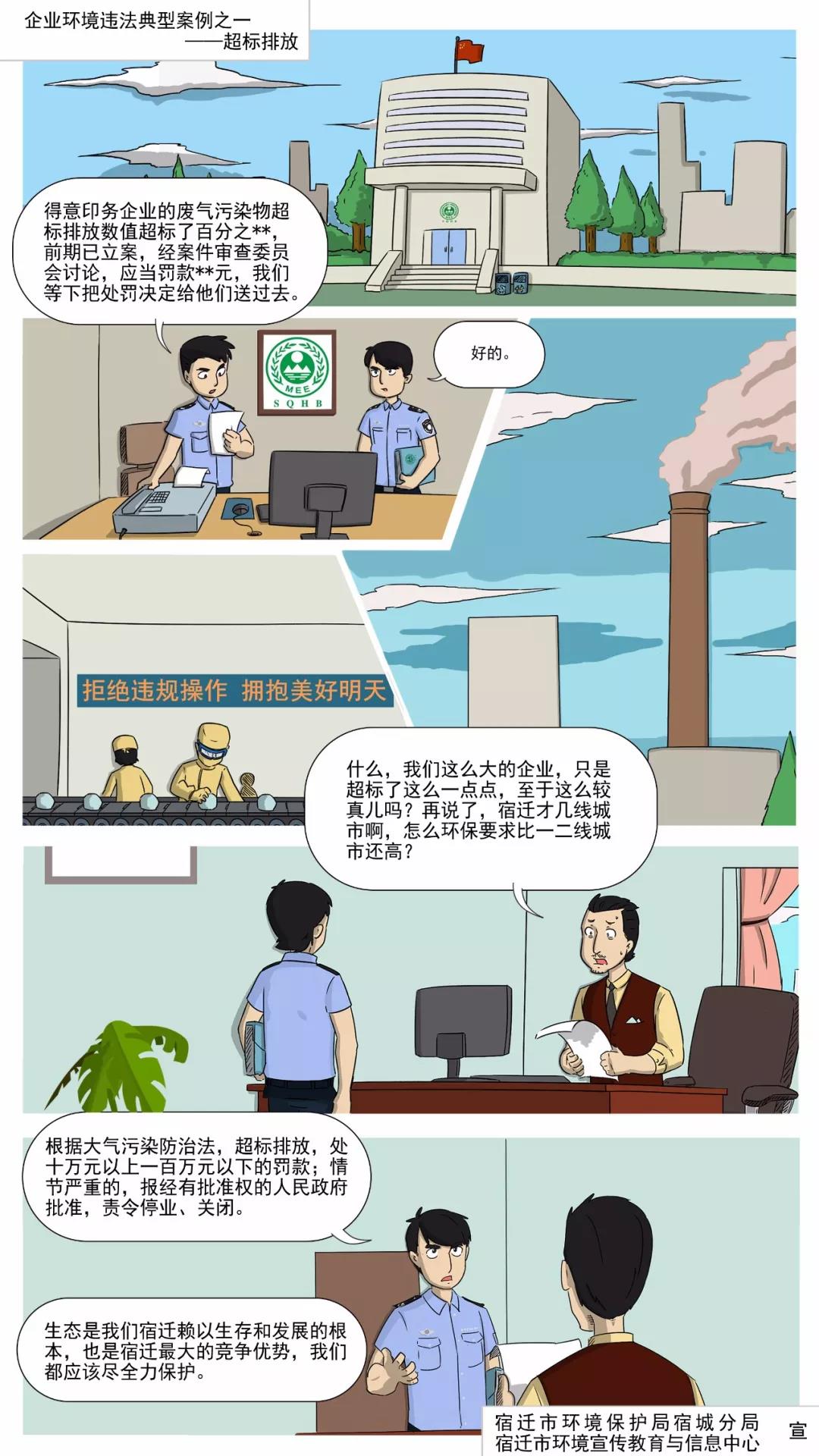 局用漫畫解讀：常見的企業(yè)環(huán)境違法行為有哪些？