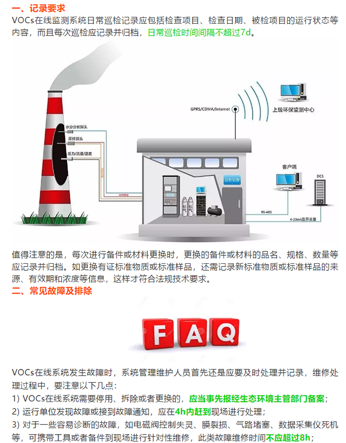 VOCs在線監(jiān)測系統(tǒng)日常運行管理要求如何？